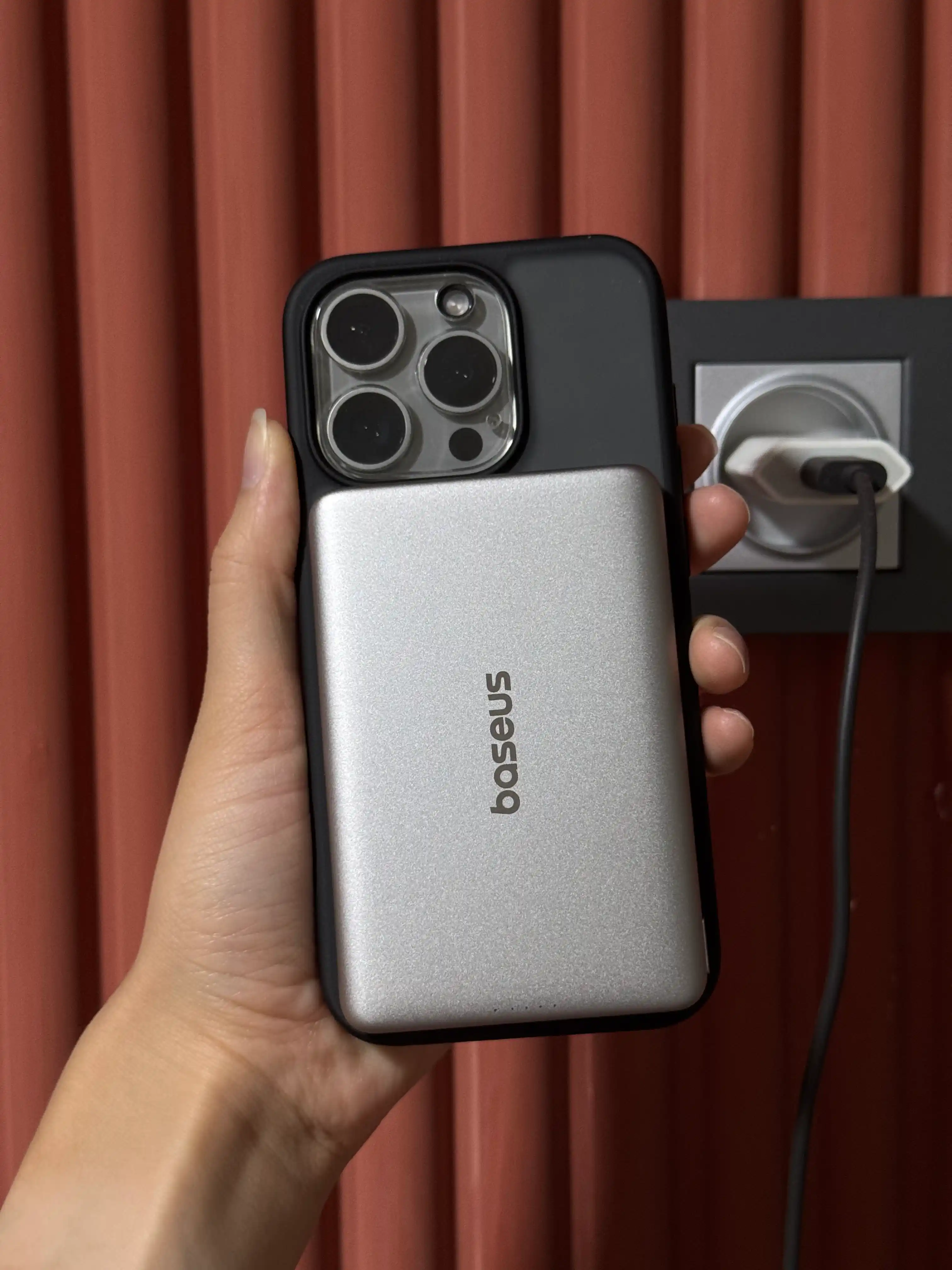 Simsiz Power bank Baseus PicoGo 5000 mA/soat MagSafe, 20W USB-C
