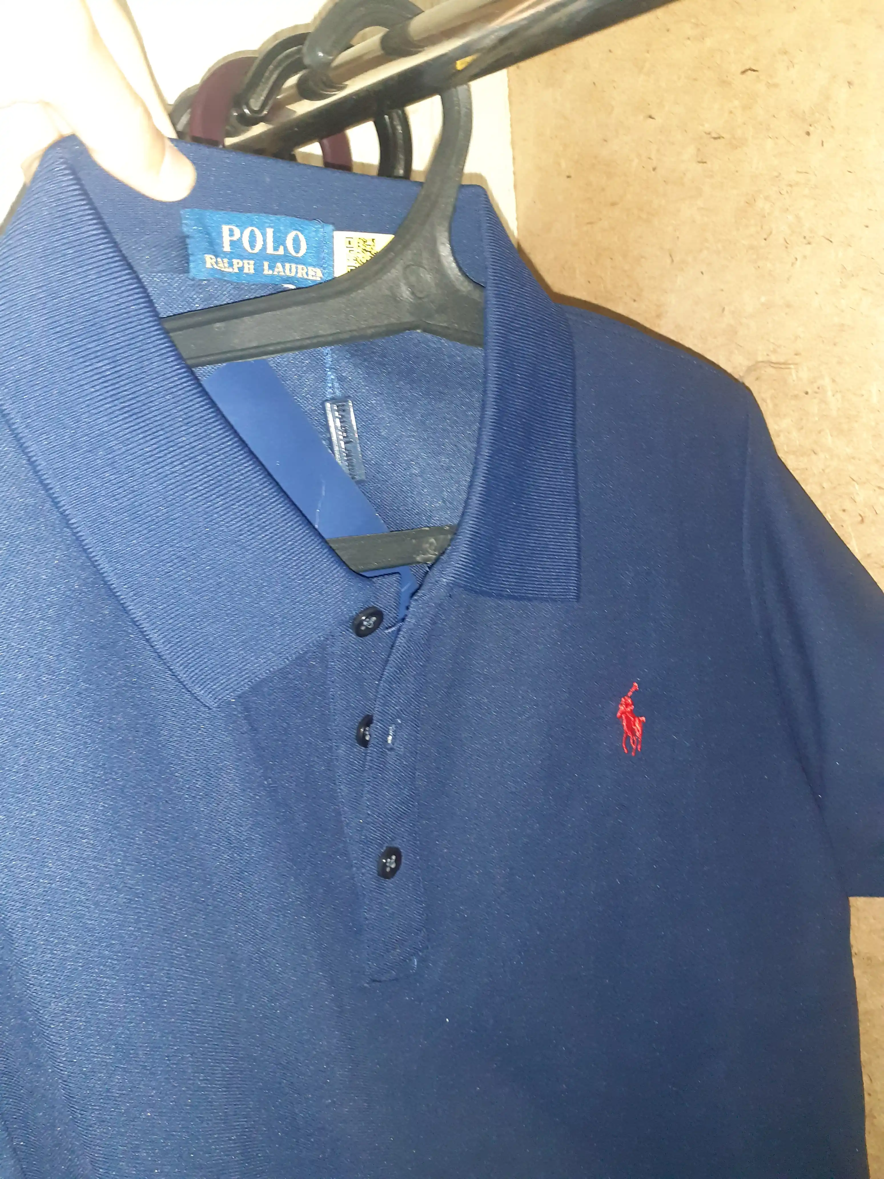 Polo Ralph Lauren klassik erkaklar polo futbolkasi (100% premium paxta)