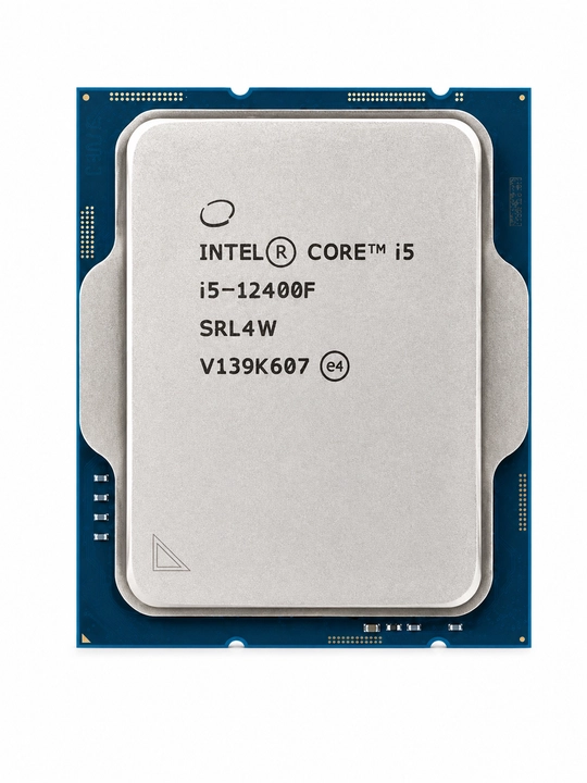 Intel Core i5-12400F процессор, 12 поколение, 6 ядер 12 потоков, 4.4GHz, 18MB, LGA1700 - 