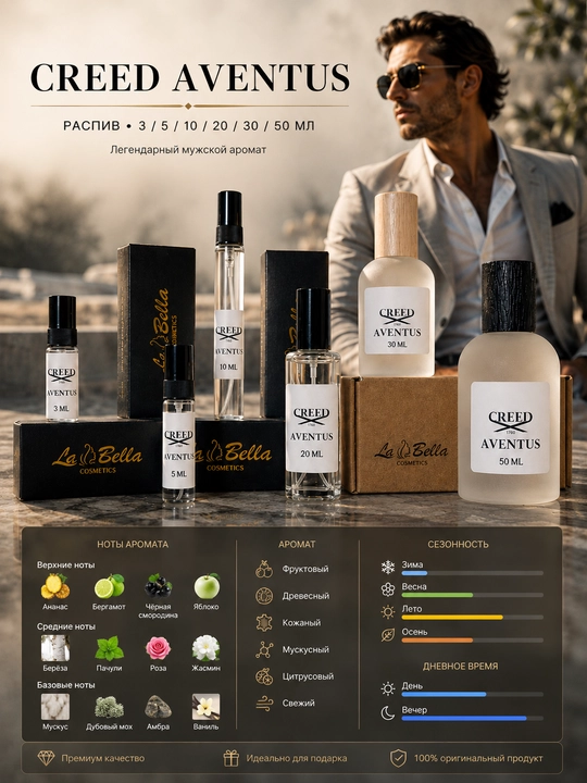 Creed Aventus atirlar erkaklar parfyumi, probnik atir parfyumeriya