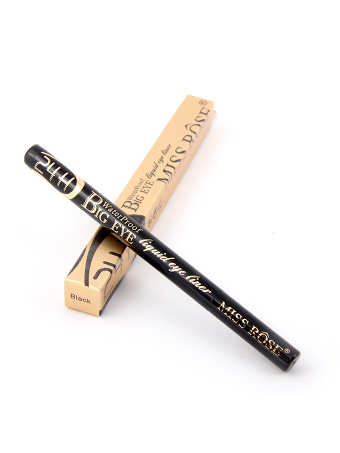 Водостойкая подводка для глаз Miss Rose Big Eye - 