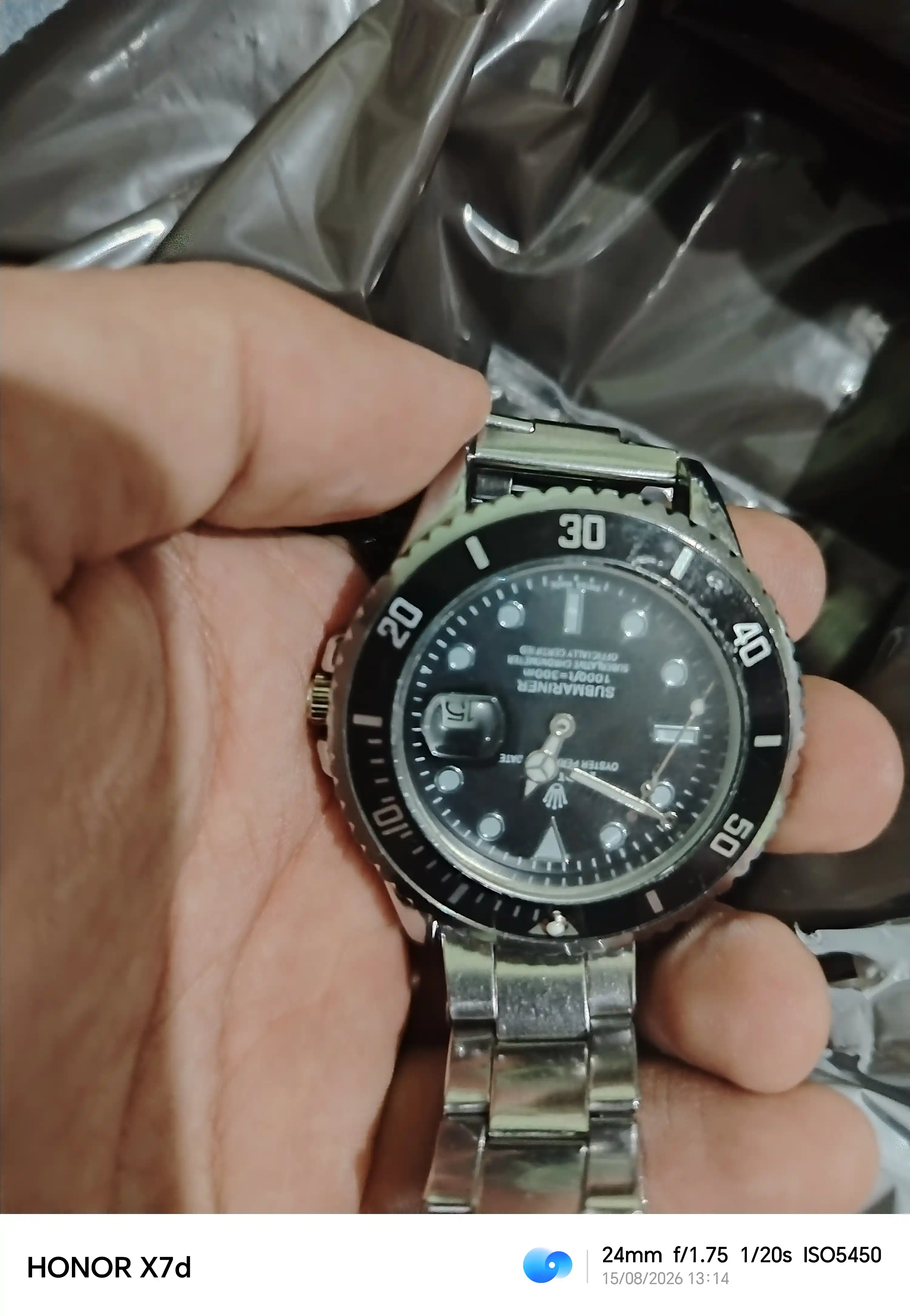 Erkaklar qo'l soati Rolix datejust 42 mm, kvarts mexanizmli, sovg'a to'plami bilan birga