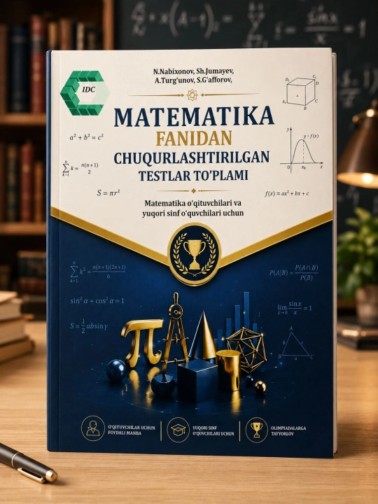 IDC — Digital SAT matematika, chuqurlashtirilgan testlar, Ona tili, Fizika I variantlari - 