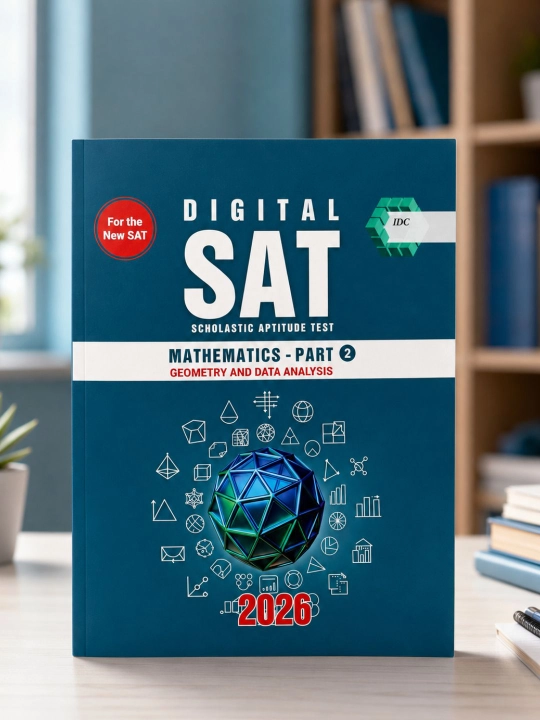 IDC — Digital SAT matematika, chuqurlashtirilgan testlar, Ona tili, Fizika I variantlari - 