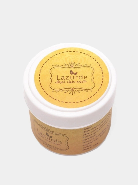 Lazurde ayollar uchun dezodorant, ter hidiga qarshi antiperspirant krem, 50 gr