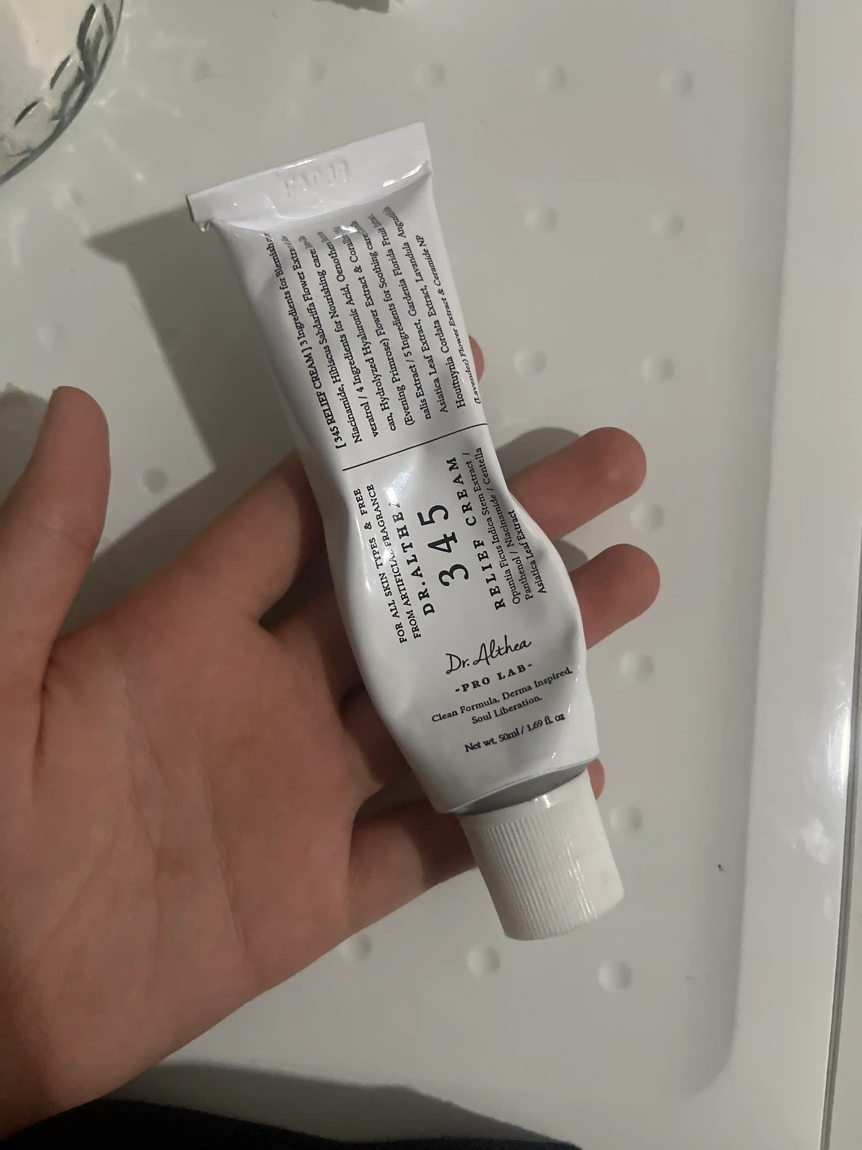 Успокаивающий крем с ресвератролом Dr. Altheeea 345 Relief Cream, 50 мл