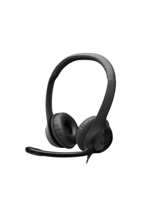 Наушники проводные Logitech H390 с микрофоном, USB-[?], кабель 1,9 м