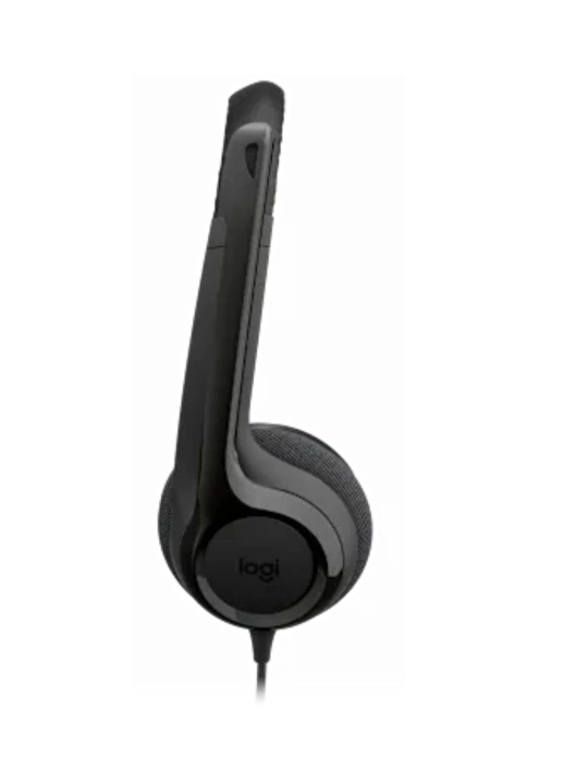 Наушники проводные Logitech H390 с микрофоном, USB-[?], кабель 1,9 м