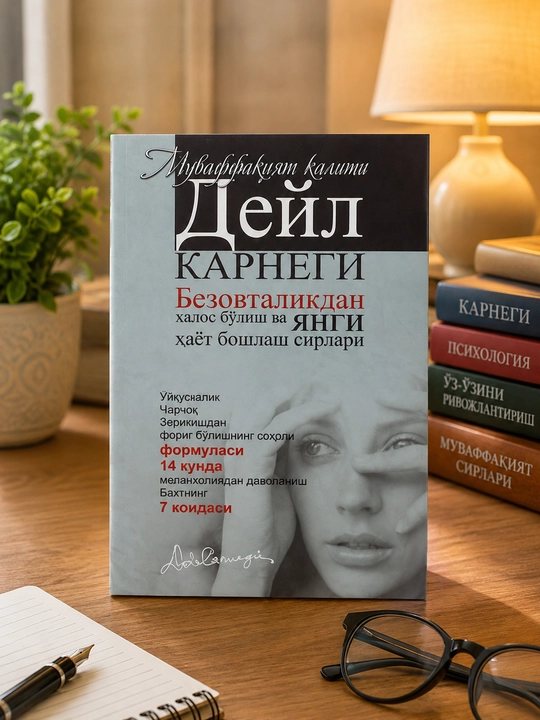 Deyl Karnegi, bezovtalikdan halos bo'lish, yangi hayot boshlash sirlari - 