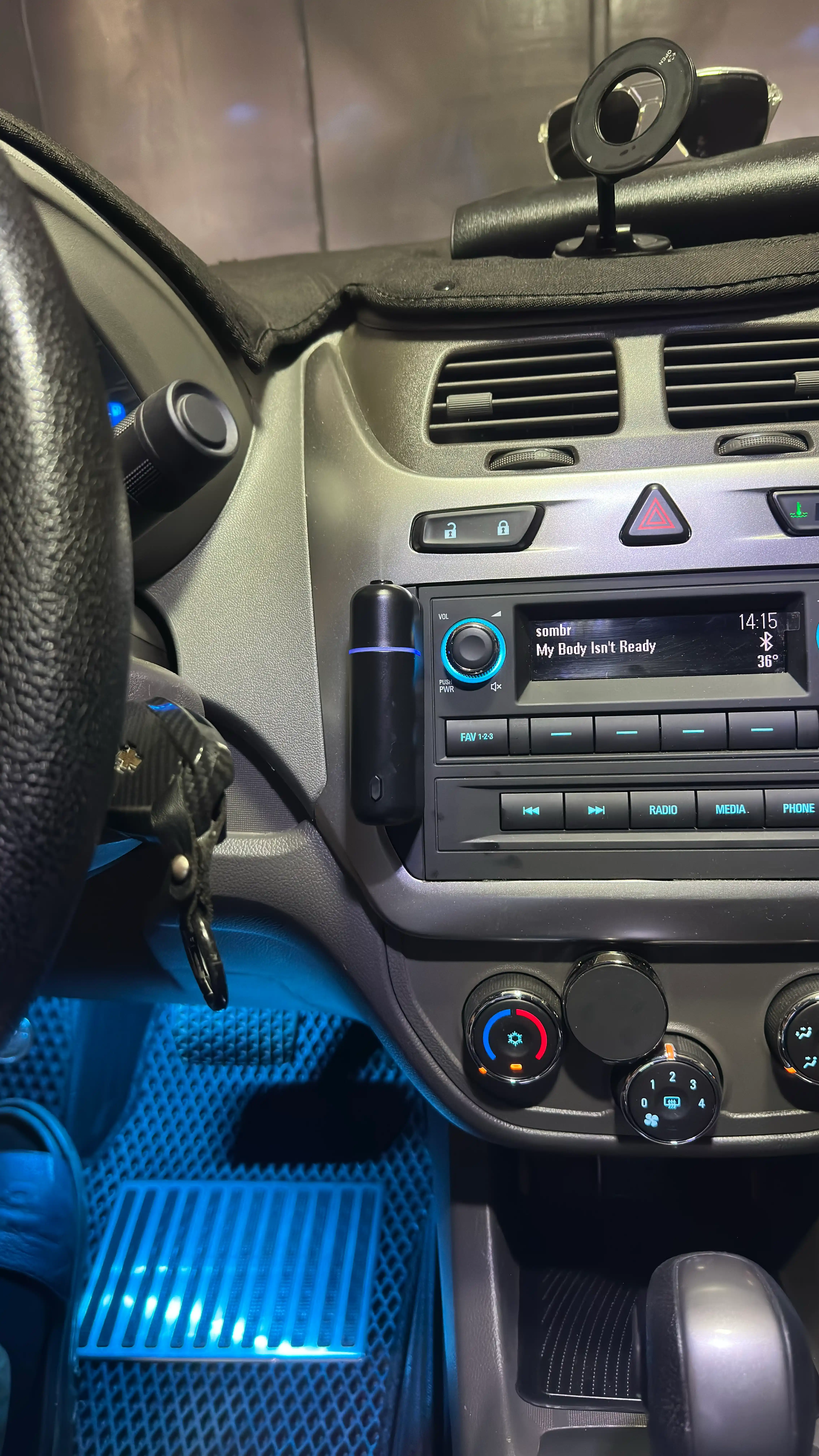 Автомобильный освежитель воздуха, электрический Ultrasonic, беспроводной, 6 ароматов