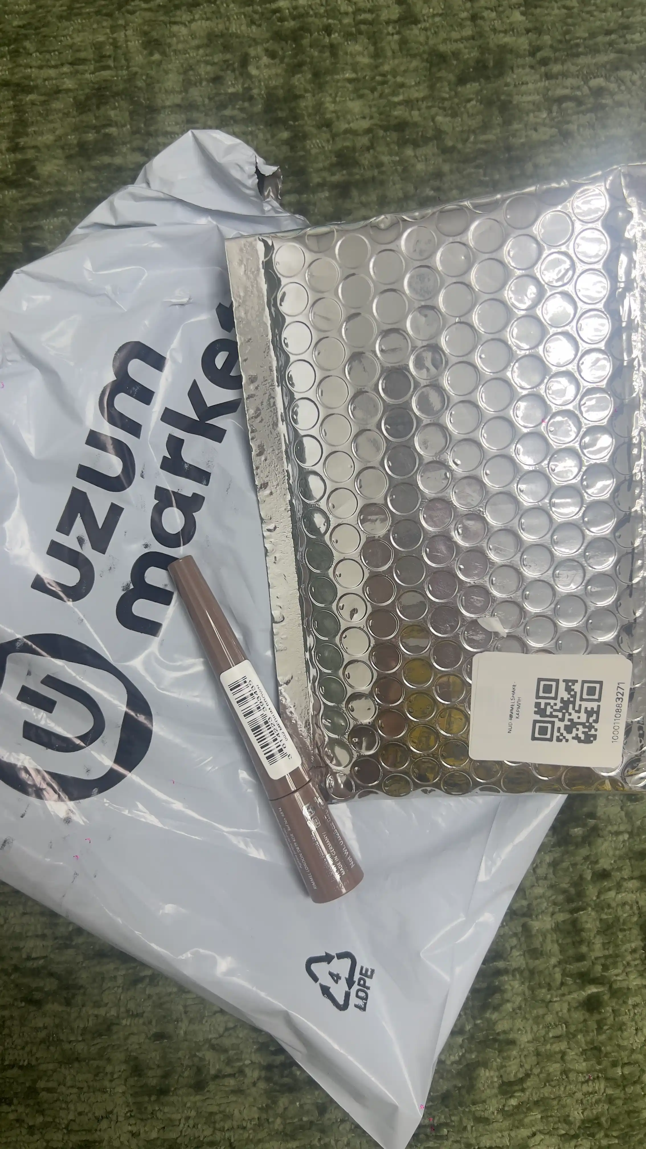 Rimmel Brow Shake qosh kukuni, tabiiy ta’sirga ega, 24 soat davomida chidamli