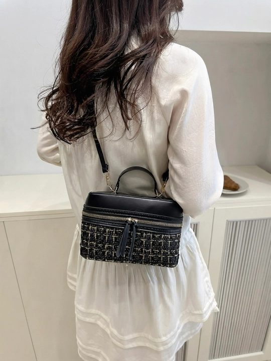 Zara uslubidagi ayollar sumkasi, Crossbody - yelkaga osib yuriladigan model