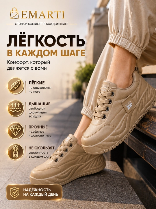 Кроссовки женские, осень зима, весна, с мехом 2 вида, маломерка на 1 размер - 