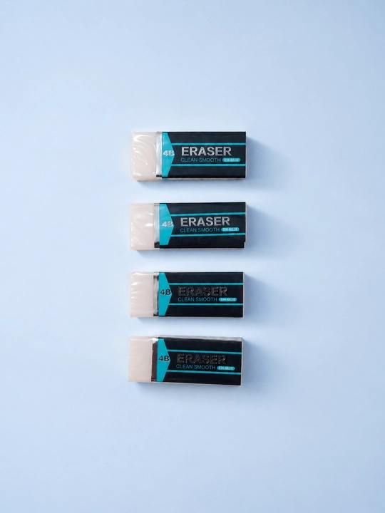 Набор ластиков Yalong ERASER (2+1 в подарок), мягкая стёрка для школы