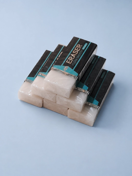 Набор ластиков Yalong ERASER (2+1 в подарок), мягкая стёрка для школы