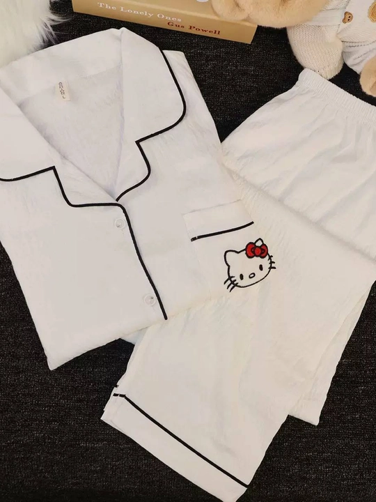 Ayollar uchun uzun yengli uzun shimli pijama – kuz, qish va bahor uchun