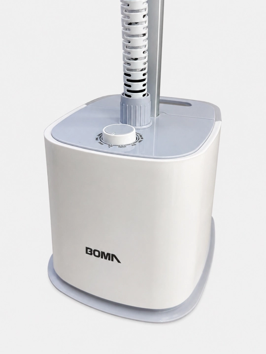 BOMA qo‘l va vertikal bug‘latgich (1500-2000 Vt), 17 soniyada tez isitiladi, 300 ml-2L