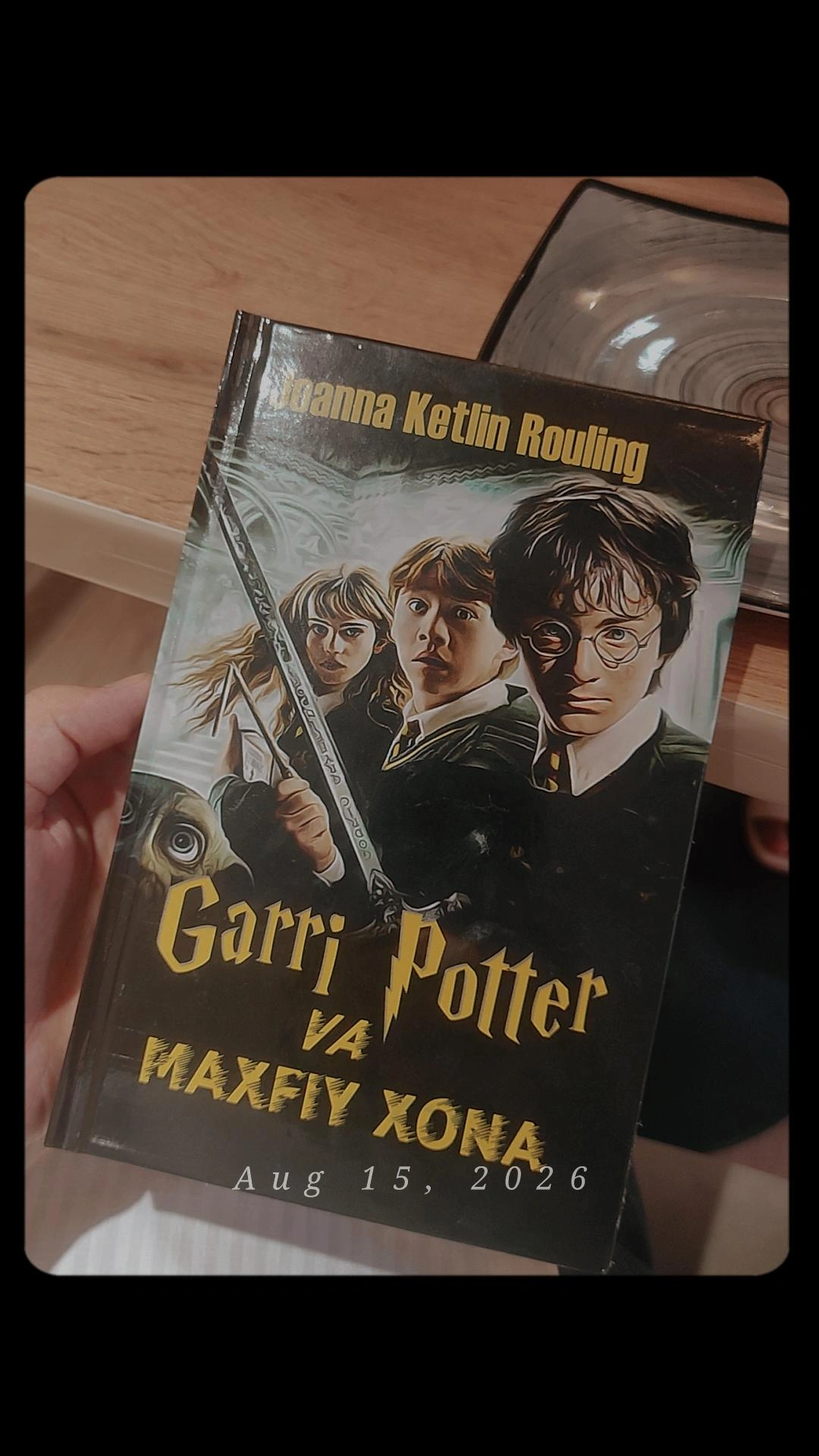 Garri Potter, barcha kitobi, o'zbek tilida