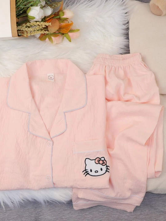 Ayollar uchun uzun yengli uzun shimli pijama – kuz, qish va bahor uchun