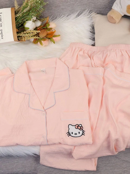Ayollar uchun uzun yengli uzun shimli pijama – kuz, qish va bahor uchun