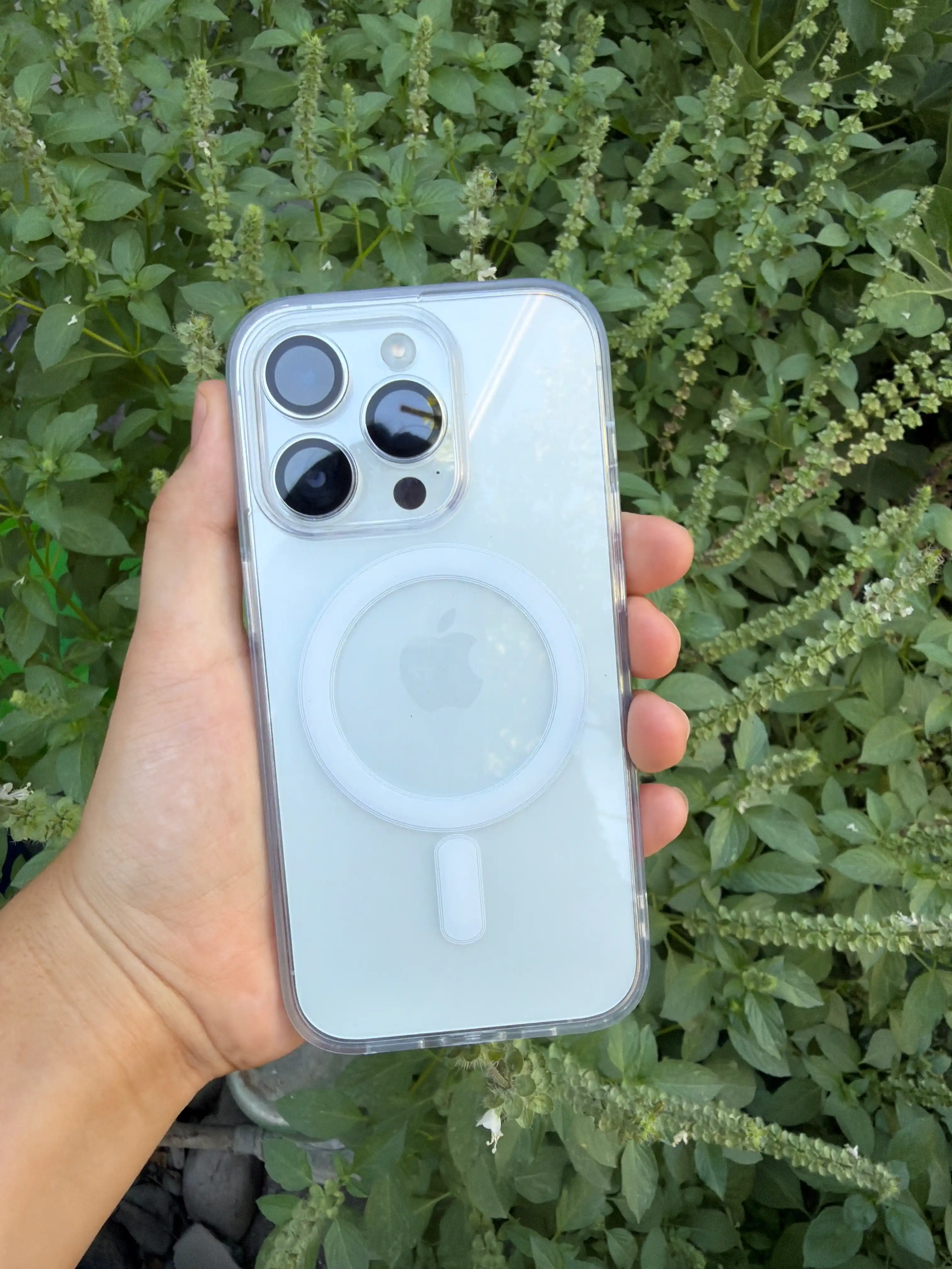 Прозрачный чехол Magsafe для iPhone