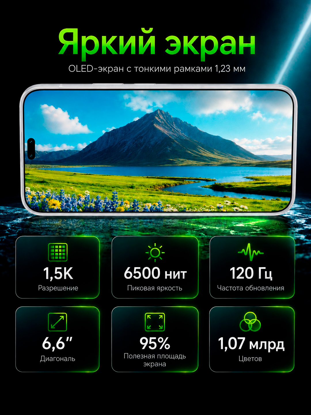 Смартфон Honor 600 Lite 5G, 8/256ГБ, 108МП камера, 6520 мАч, 120Гц AMOLED ультратонкий