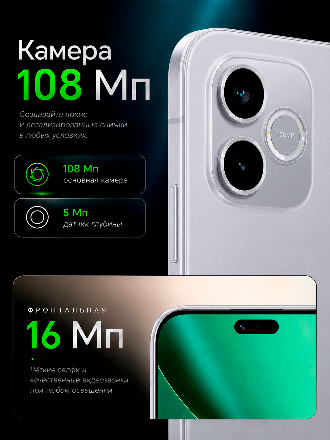 Смартфон Honor 600 Lite 5G, 8/256ГБ, 108МП камера, 6520 мАч, 120Гц AMOLED ультратонкий