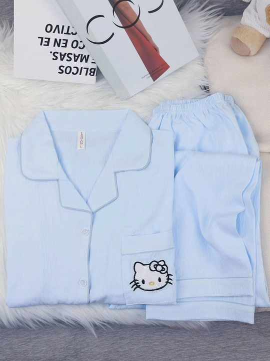 Ayollar uchun uzun yengli uzun shimli pijama – kuz, qish va bahor uchun