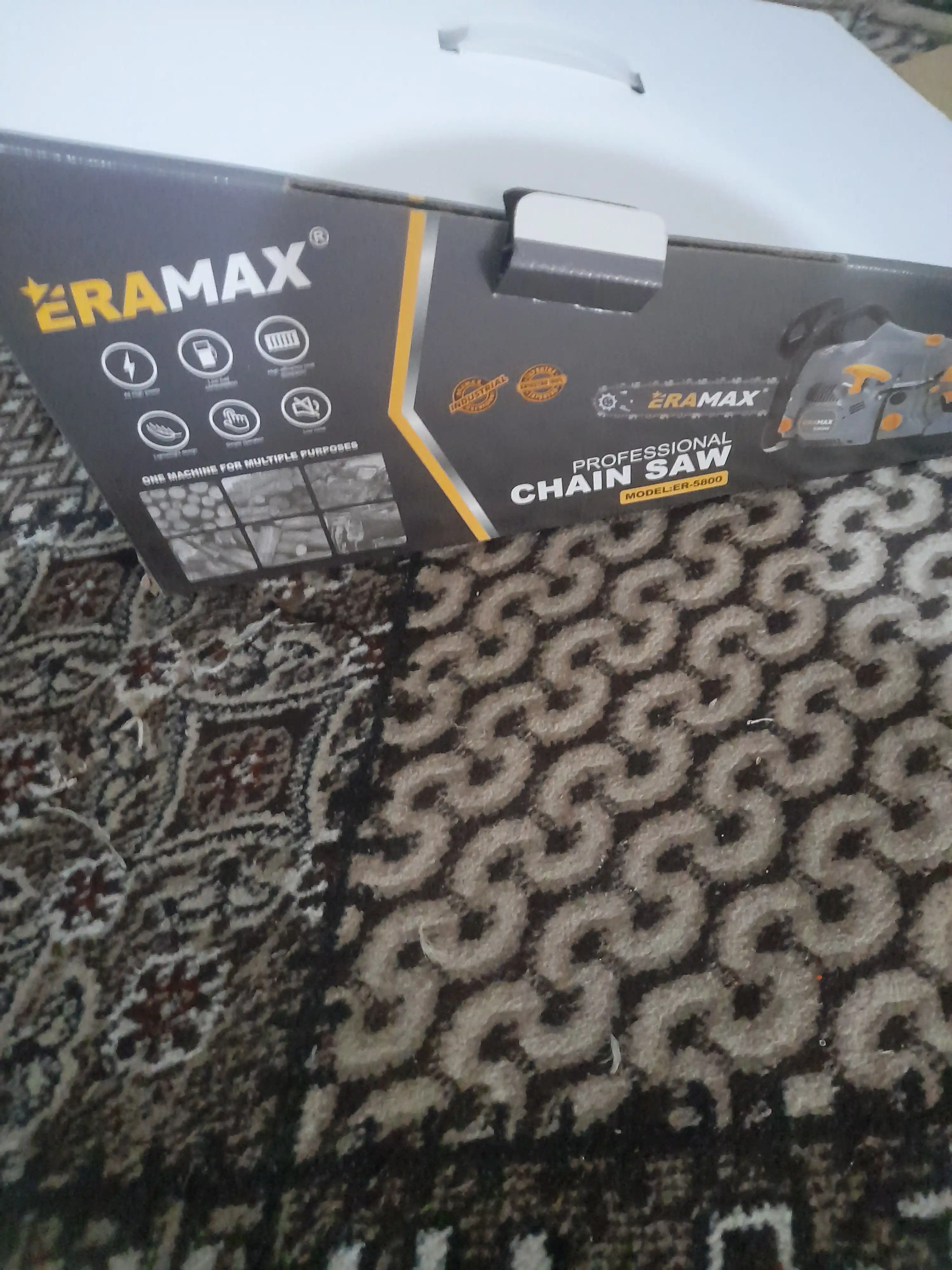 Matorli arra , ERAMAX 5800 benzinli zanjirli arra, pila professional