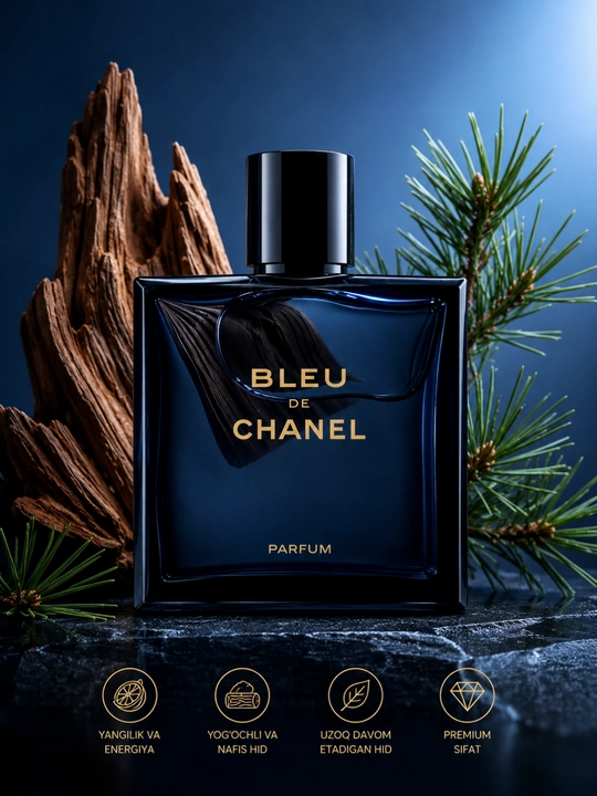 Парфюмированная вода для мужчин, Bleu de Chanel, 100 мл