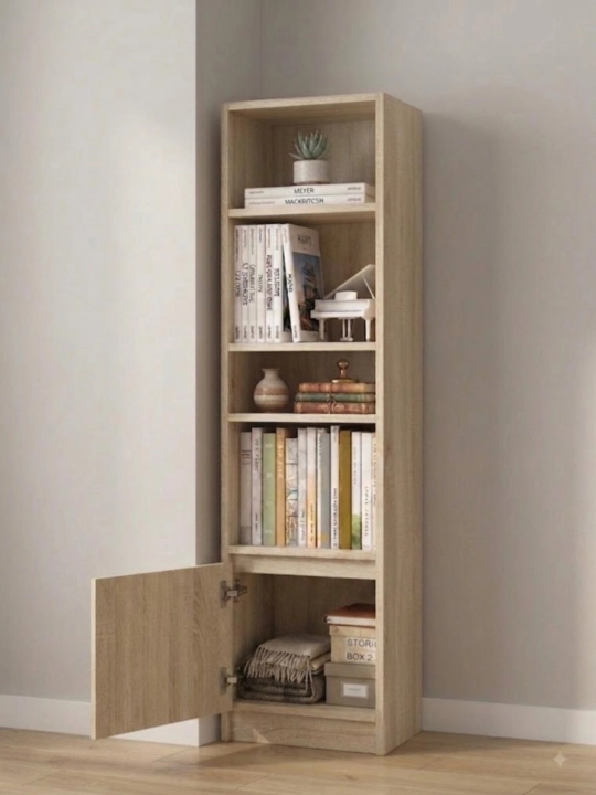 Minimalistik universal kitob javoni – kitoblar va buyumlarni tartibli saqlash uchun. T10