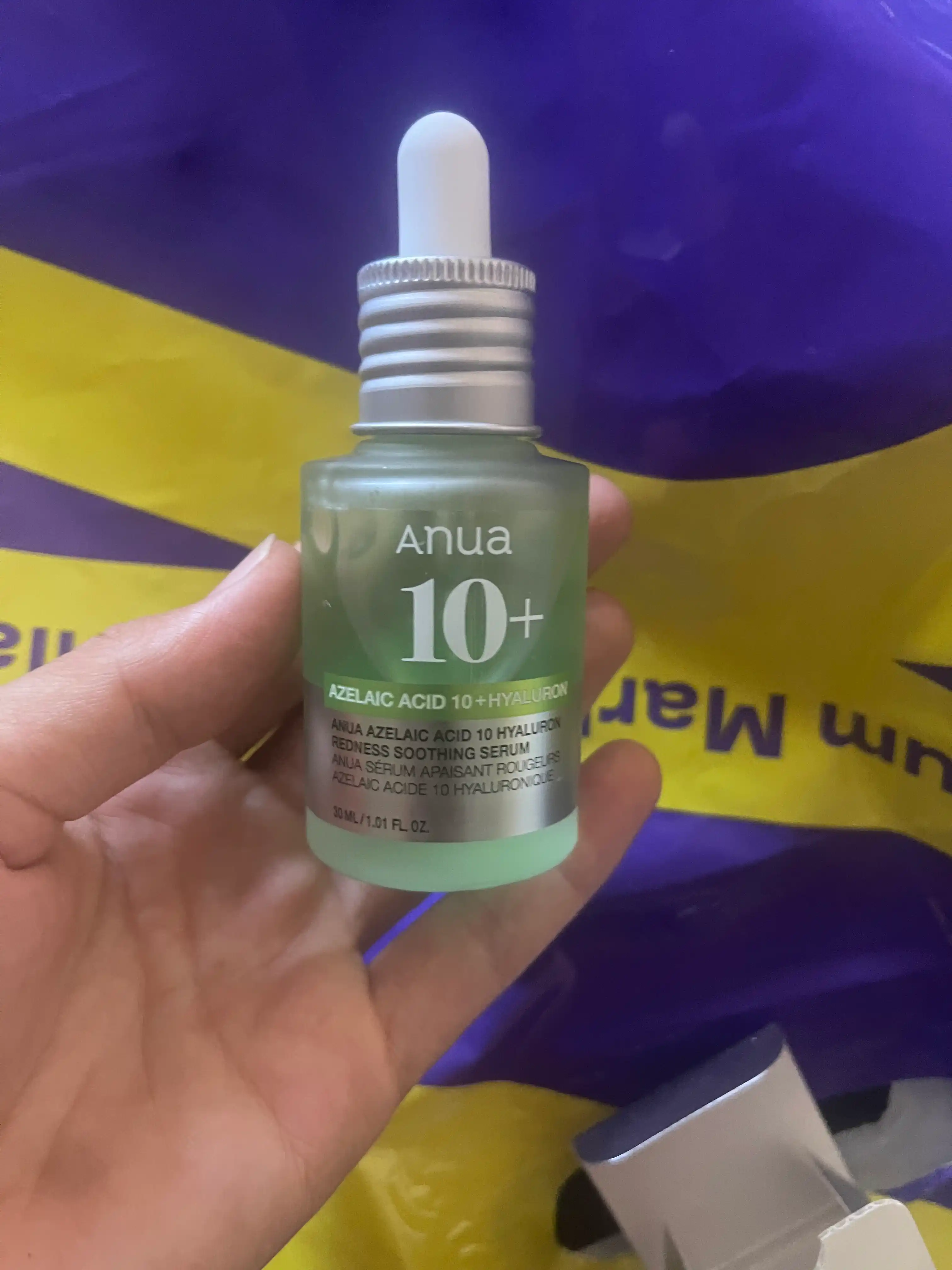 Anua Azelaic Acid 10 Hyaluron Redness Soothing Serum – сыворотка с азелаиновой кислотой