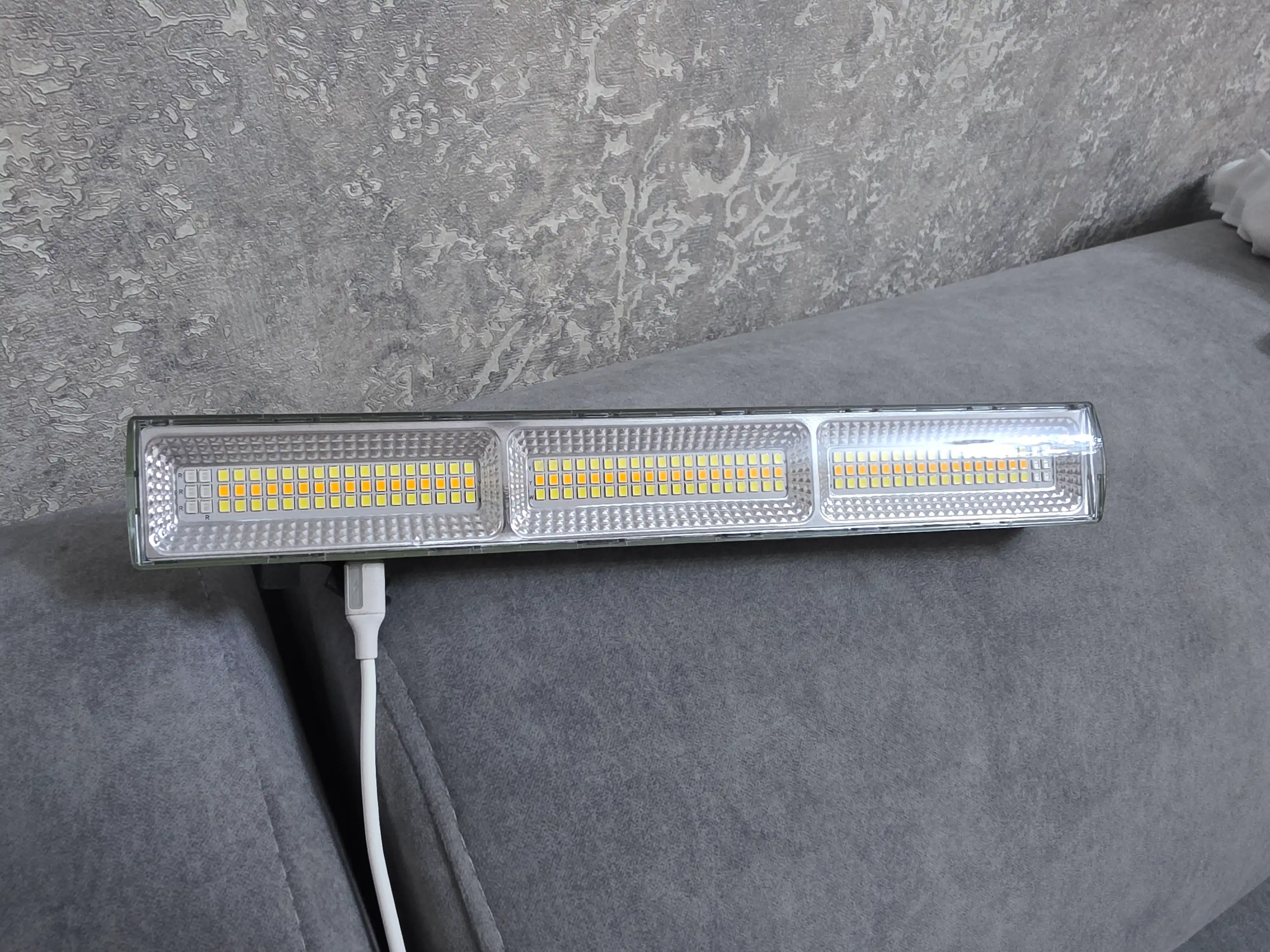 LED chiroq KK-410, 411, 412 USB va Type-C dan ishlaydi, Li-ion batareya