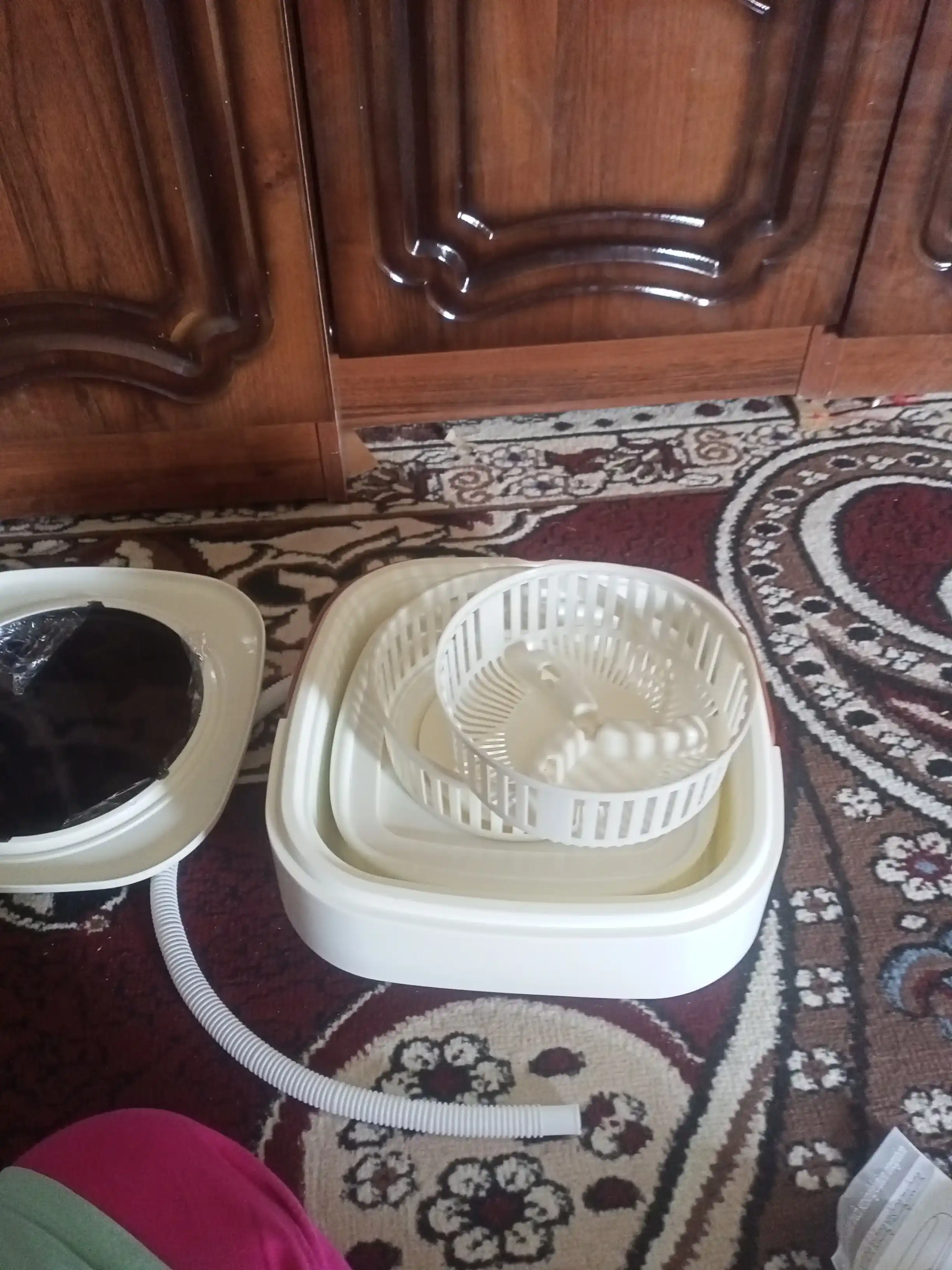 Kirmashina kiyimlarni yuvish uchun yig'iladigan kir mashina, 5L