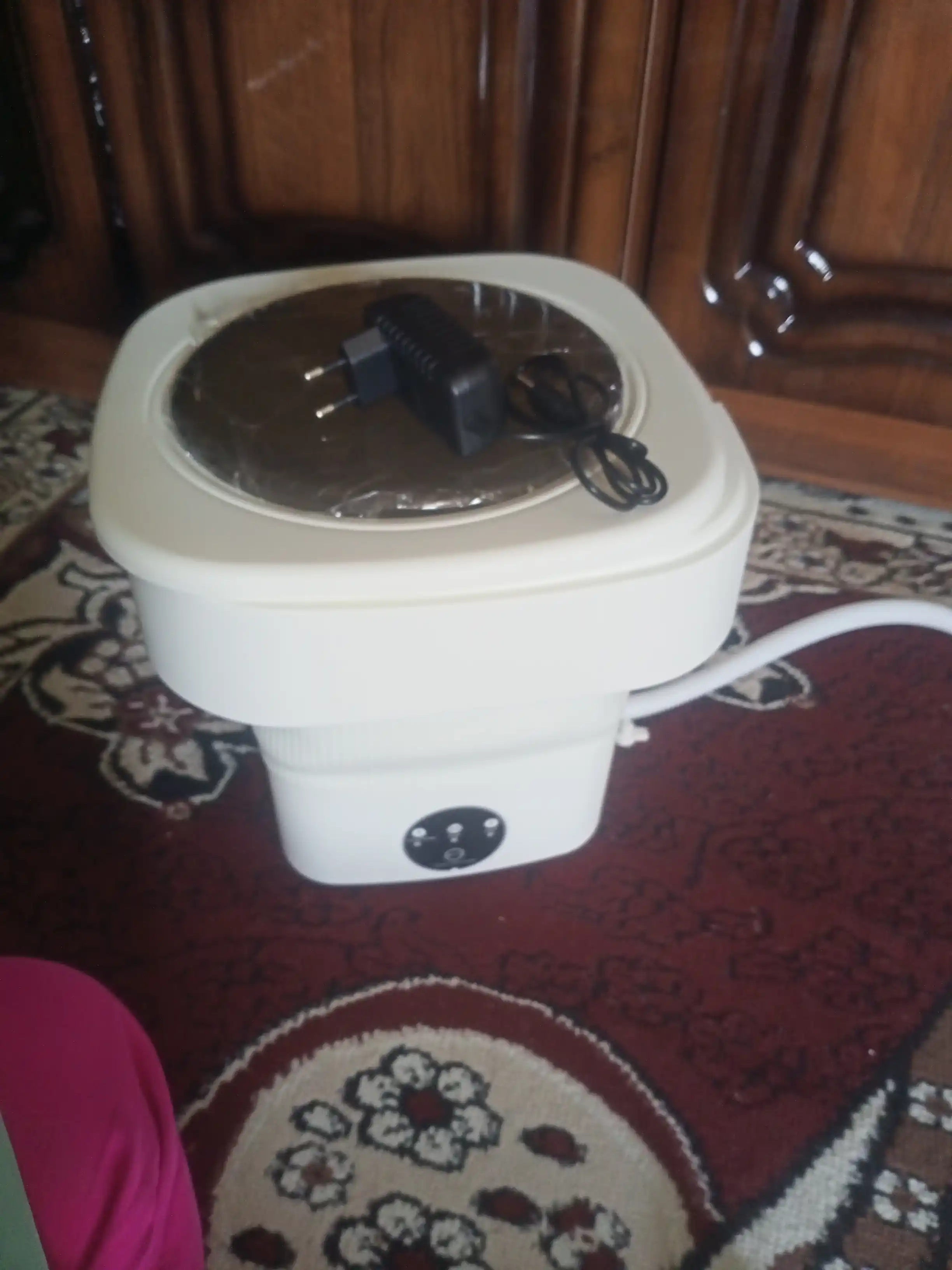 Kirmashina kiyimlarni yuvish uchun yig'iladigan kir mashina, 5L