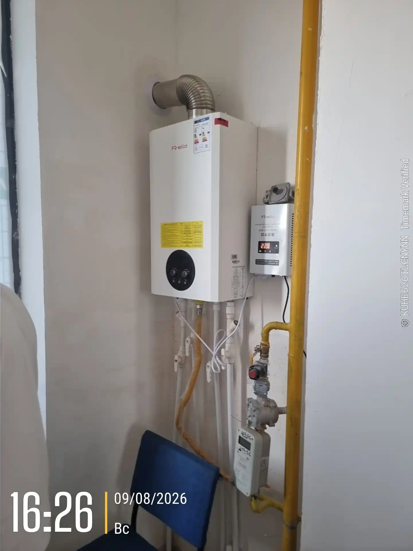 Katyol Firello S500 ikki konturli gaz qozoni 15 kVt gazli Katyol Kotel