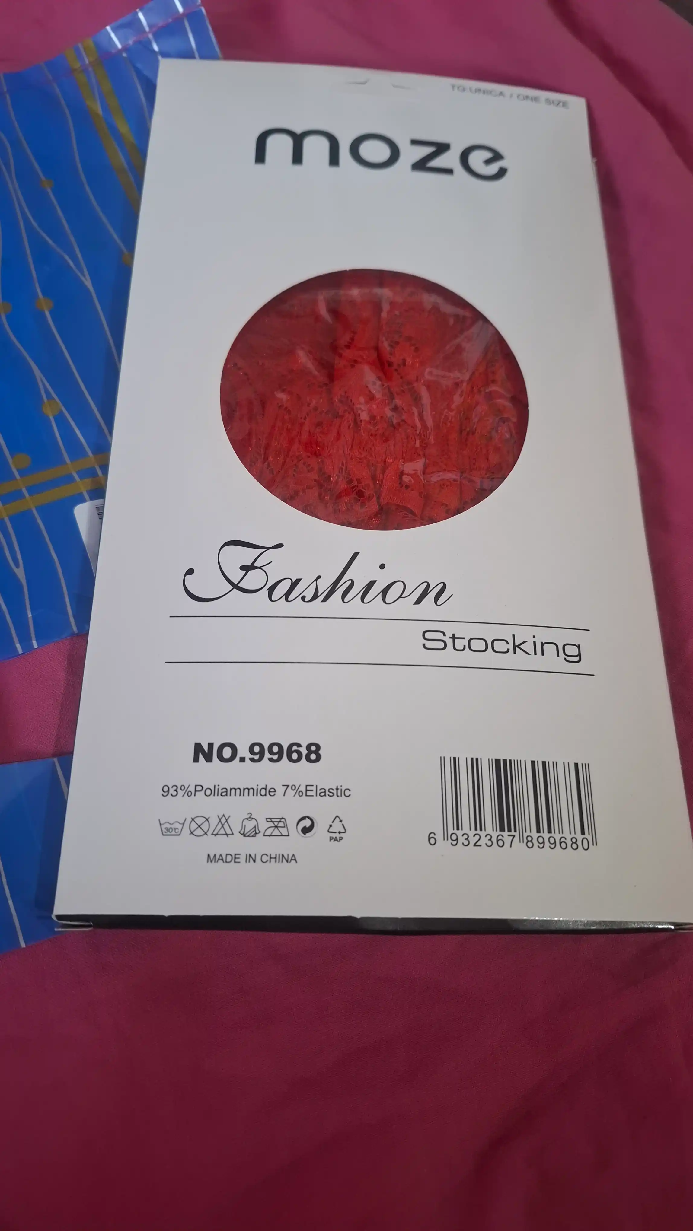 Chulki kapron, dantelli rezinka, tizzadan yuqori, silikonli yopishqoq