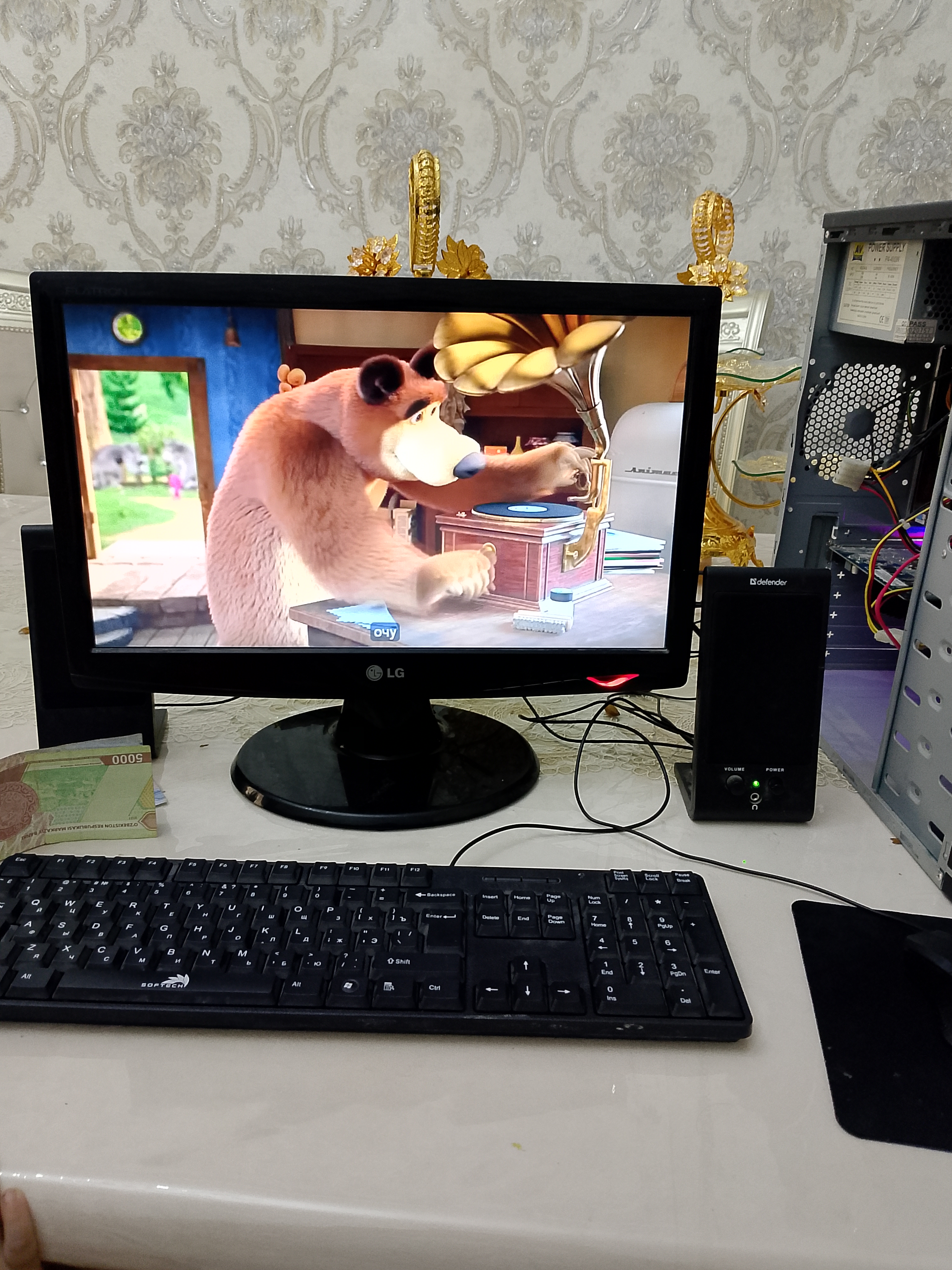 USB WiFi adapter antenna bilan, yuqori tezlik, kuchli signal