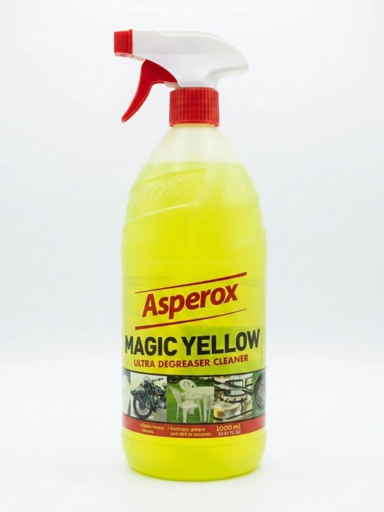 Asperox Magic Yellow Ultra Degreaser Cleaner,Ultra yog‘sizlantiruvchi va tozalovchi vosita - 