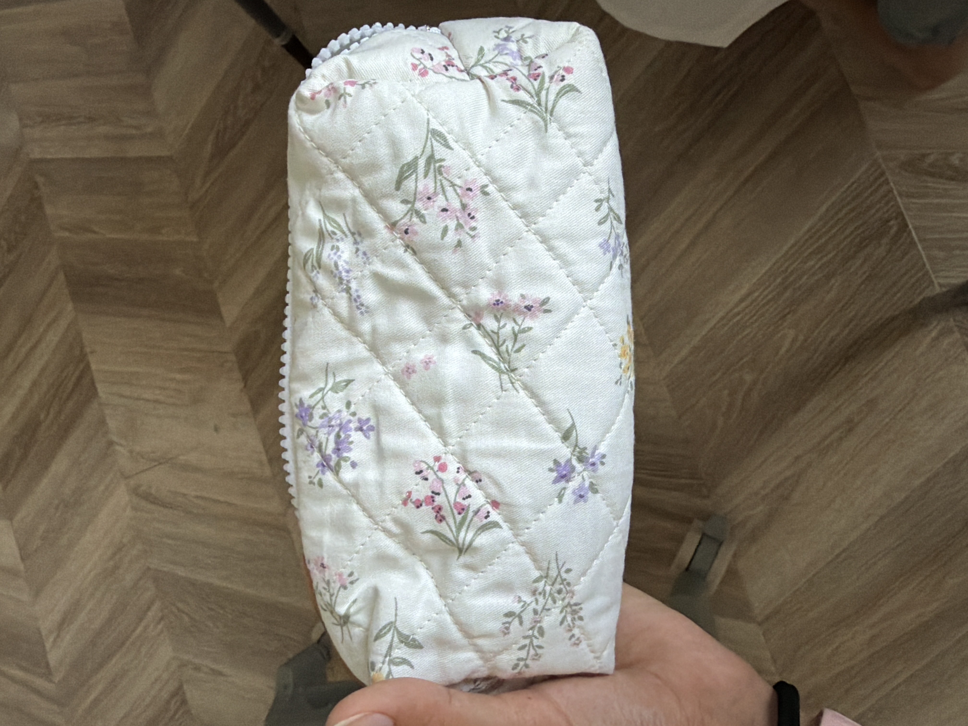 Пенал тканевый универсальный, маленькая косметичка ручной работы для канцелярии, косметики