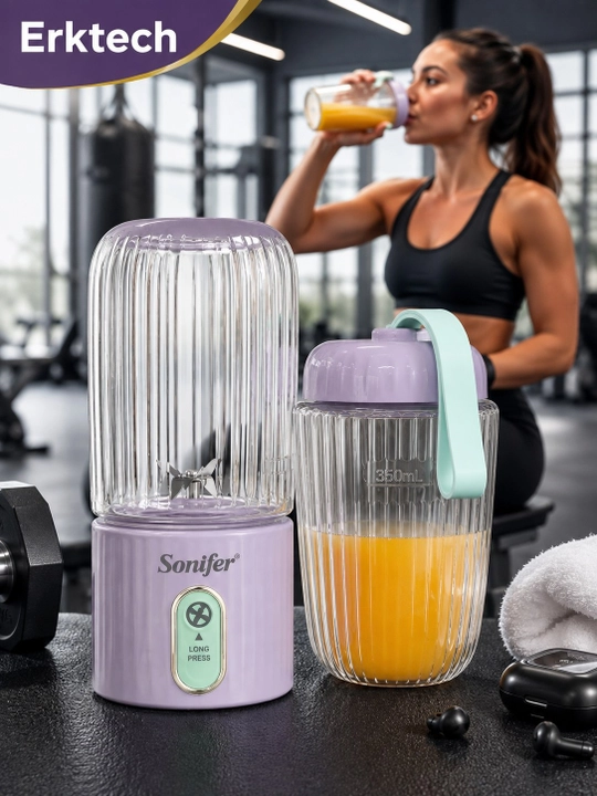 Blender, blinder, mini blinder, UAKEEN ZL-2230 portativ USB-blenderi, 500 ml, 60 Vt