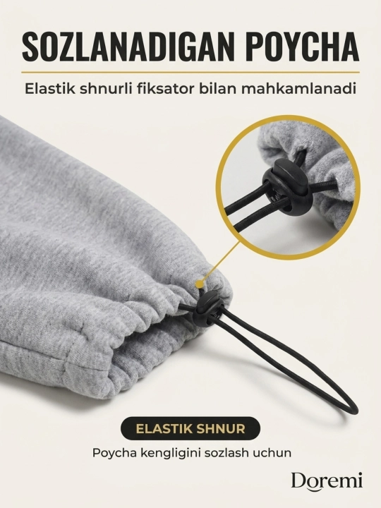 Ayol va qizlar uchun keng oversize jogger shim, sport shimlari, yengil, 46–52 o'lcham