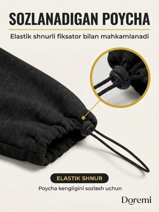 Ayol va qizlar uchun keng oversize jogger shim, sport shimlari, yengil, 46–52 o'lcham