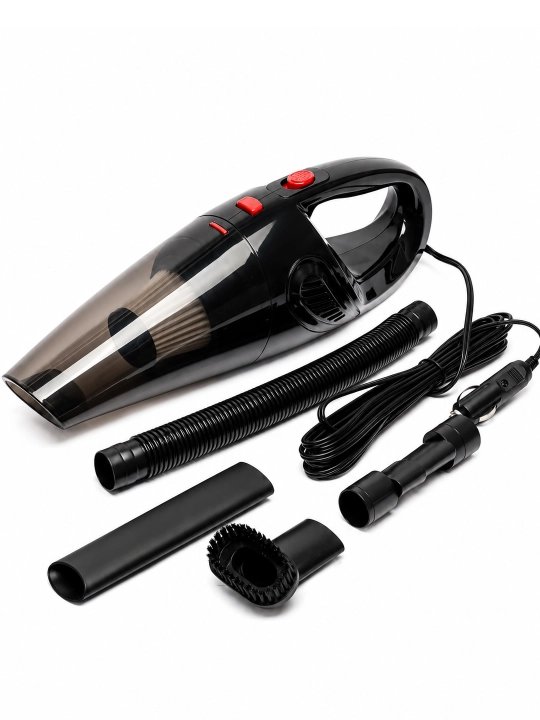 ORVICA ORM-507 avtomobil changyutgichi 12V 120W mini pylesos 3 ta nasadka.Avtoaksessuar