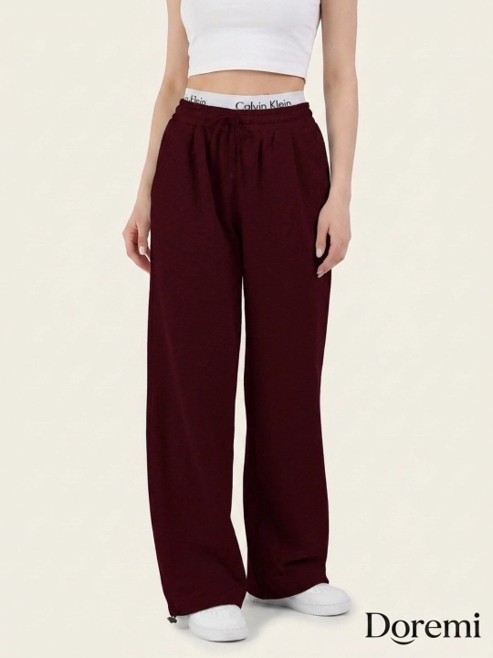 Ayol va qizlar uchun keng oversize jogger shim, sport shimlari, yengil, 46–52 o'lcham - 