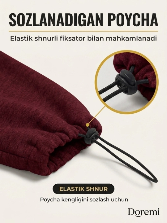 Ayol va qizlar uchun keng oversize jogger shim, sport shimlari, yengil, 46–52 o'lcham