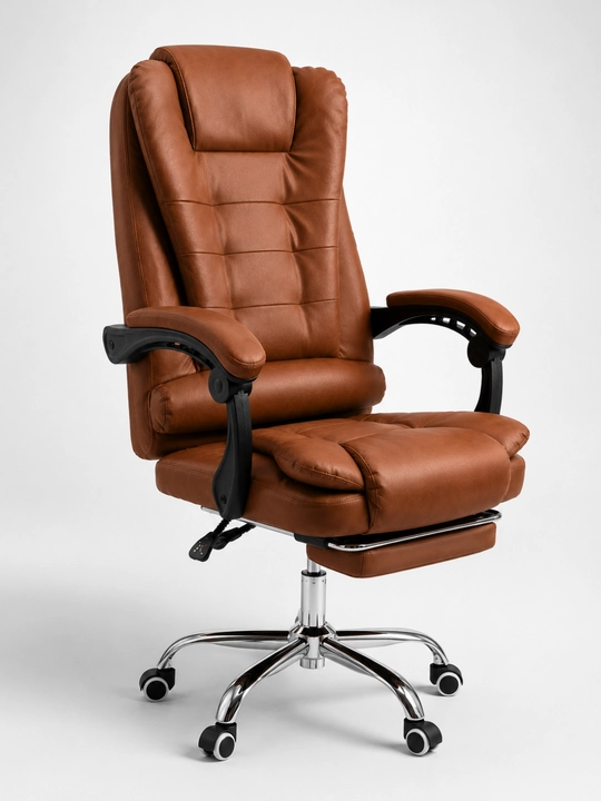 Uy va ofis uchun bel tayanchiga ega ergonomik kompyuter kreslosi