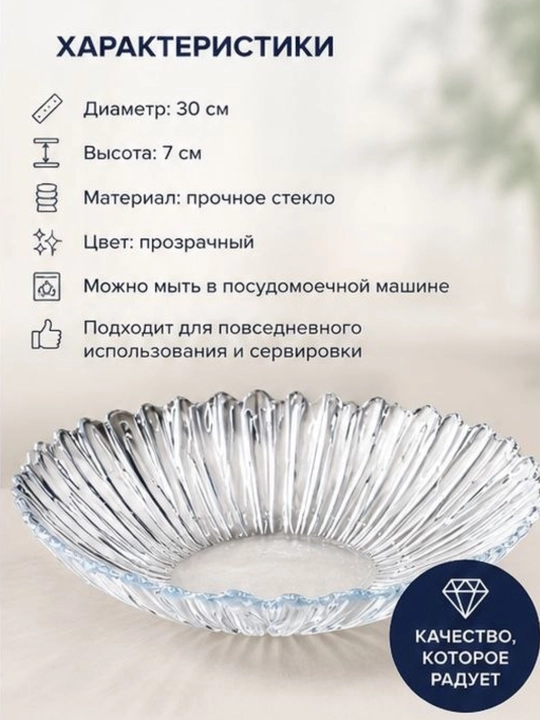 Salatnitsa katta hajmli idish