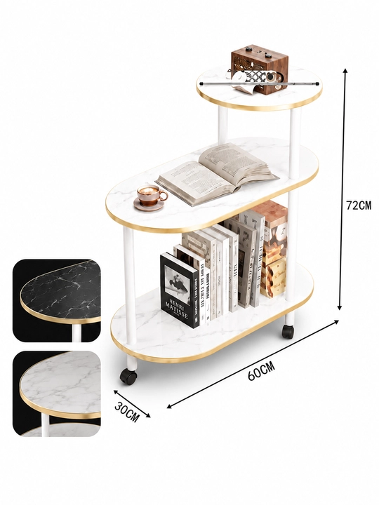 Balandligi 60×40 sm bo‘lgan sozlanadigan noutbuk stoli, divan va karavot yonida, 55-80 sm - 