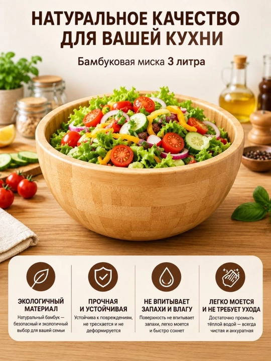 Salatnitsa katta hajmli idish